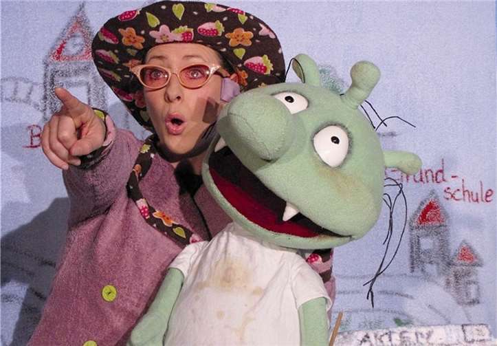 Schuhsohlen schmecken den Olchis besser als Geldscheine. privat