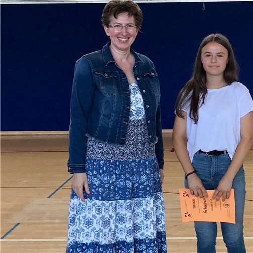 Schulbeste wurde Rinesa Alija.