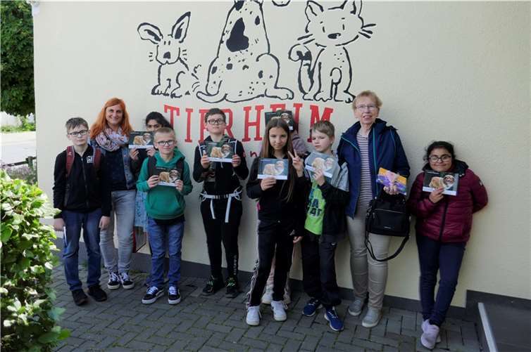 Schulklassen sind gern gesehene Besucher im Tierheim Andernach. Quelle: Tierschutzverein Andernach