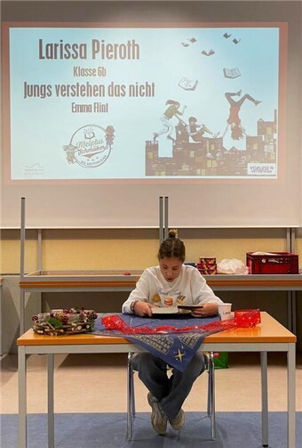 Schulsiegerin Larissa Piroth.