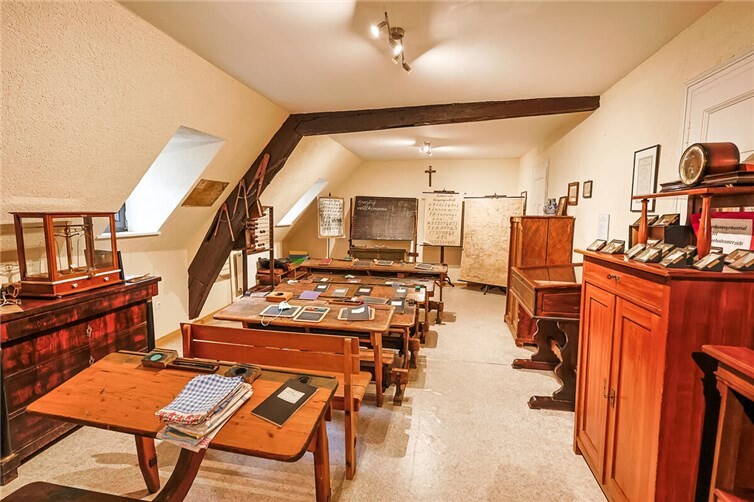 Schulzimmer, Heimatmuseum Gondorf