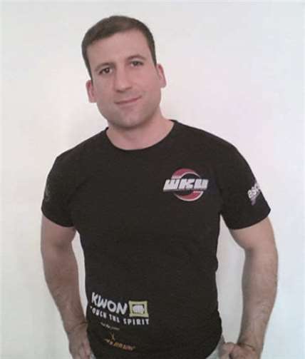 Schwarzgurtträger Sandro Graceffo. privat