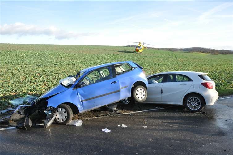 Schwerer Unfall auf der L 113
