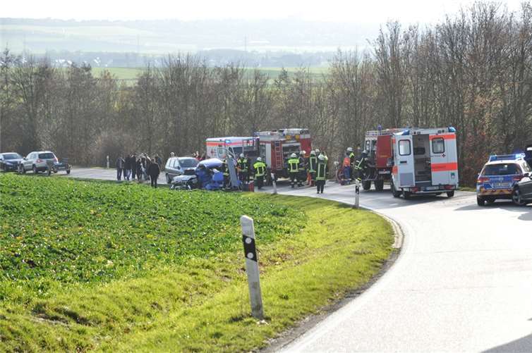 Schwerer Unfall auf der L 113