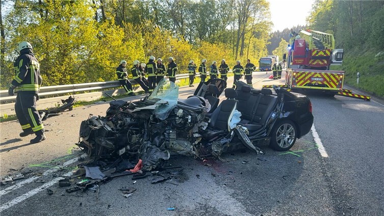 Schwerer Unfall auf der L258 bei Alteck Neuwied.