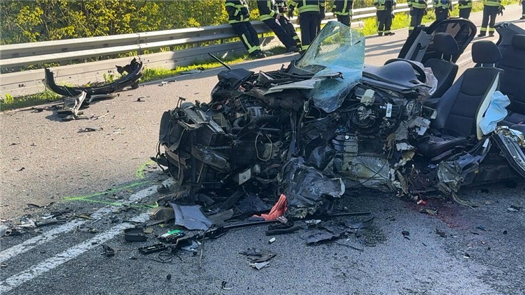 Schwerer Unfall auf der L258 bei Alteck Neuwied.