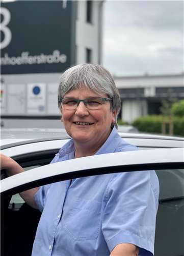 Schwester Barbara Spiegelhoff hat ihr Büro in der in der Bonhoefferstraße 3 im Quartier Süd in Montabaur bereits bezogen. Von hier aus startet die neue Gemeindeschwester plus ihre Besuche bei den älteren Menschen in der Verbandsgemeinde Montabaur. Foto: privat
