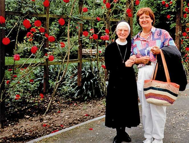 Schwester Odila feiert ihren 90. Geburtstag. Privat