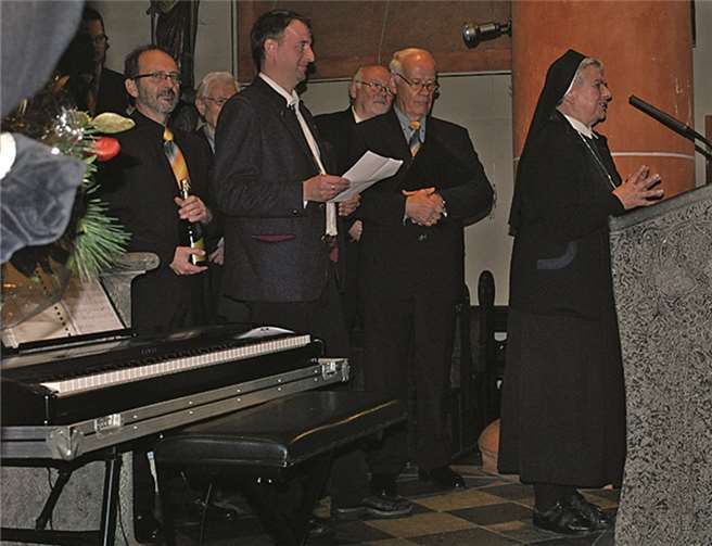 Schwester Radegunde aus Kühr dankte für dieses Zeichen gelebter Nächstenliebe.