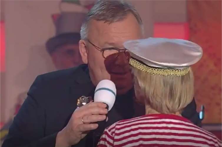 Screenshot. Quelle: Twitter / aktuelle Stunde