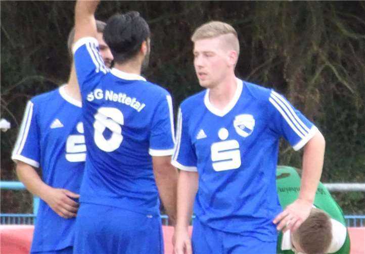 Sebastian Bräuer sorgte mit seinen beiden Treffern mit dafür, dass die Nettetaler Reservisten in Kirchwald ihren ersten Auswärtszähler ergatterten.  privat