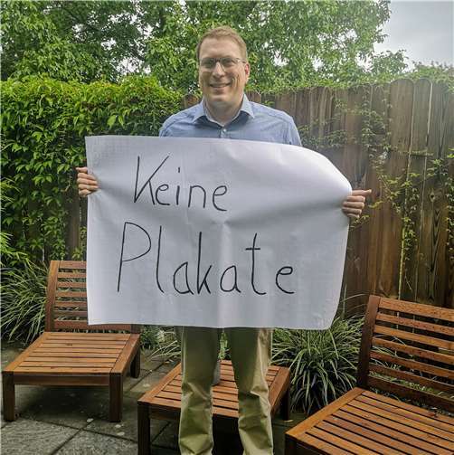 Sebastian Goerke verzichtet auf Wahlplakate. Foto: SPD