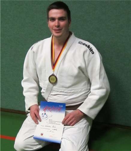 Sebastian Riebe ist Rheinlandmeister im Judo.privat