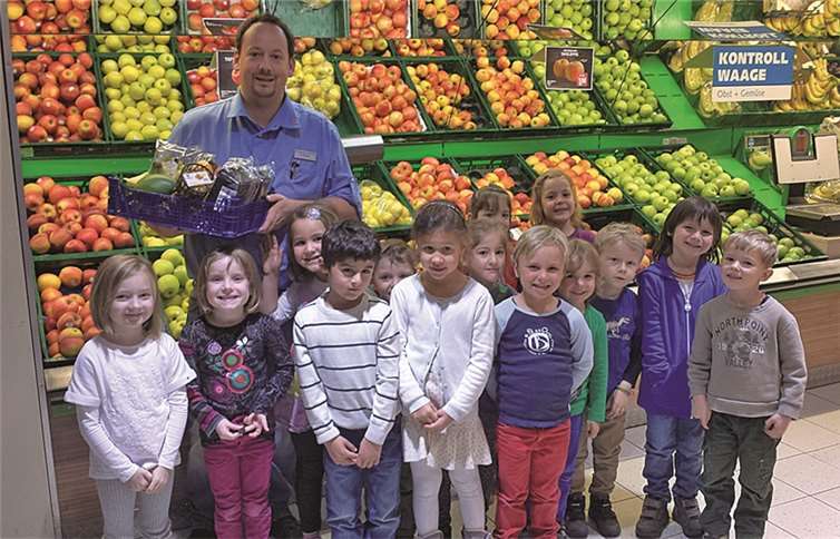 Sebastian Weber ging mit den 17 Vorschulkindern auf eine interessante Reise. privat