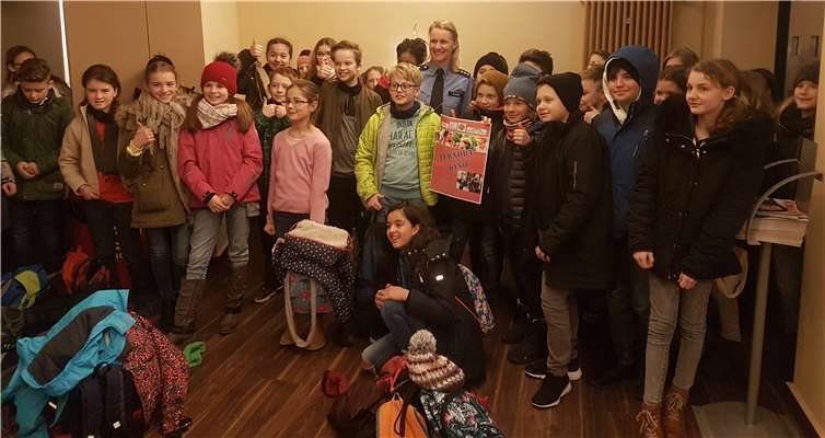 Sechs Koblenzer Schulen haben an der Präventionsveranstaltung im Kino teilgenommen. Foto: Polizei Koblenz
