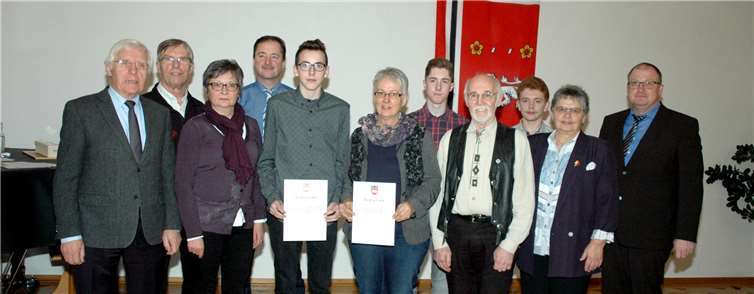 Sechs Mannschaften wurden für ihre besonderen Leistungen geehrt.