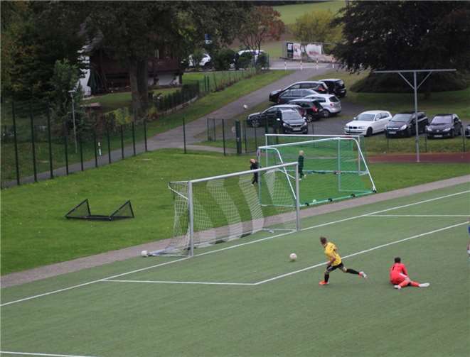 Sechs Treffer konnte die erste Mannschaft bejubeln.