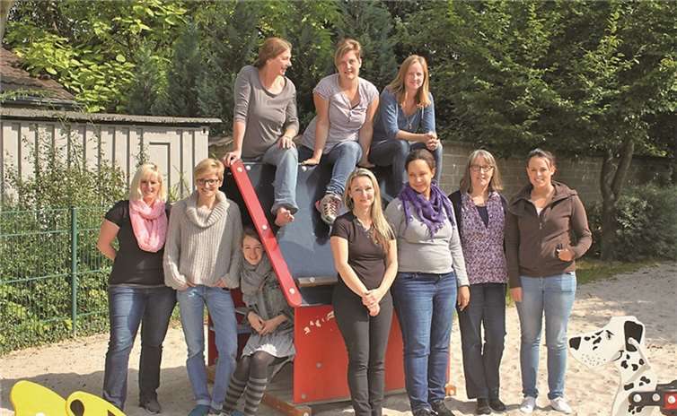 Sehen sich gut vorbereitet: die Teilnehmerinnen des "Qualifizierungskurses Kindertagespflege". privat