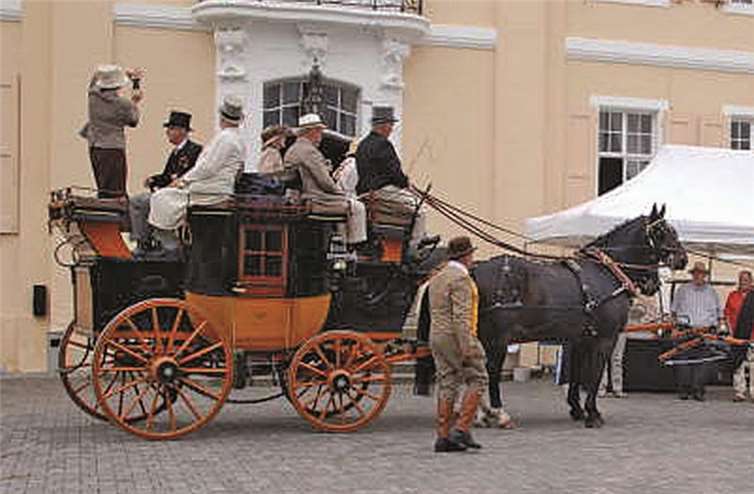 Sehr beeindruckend sind die traditionellen Kutschen anzusehen.  Privat