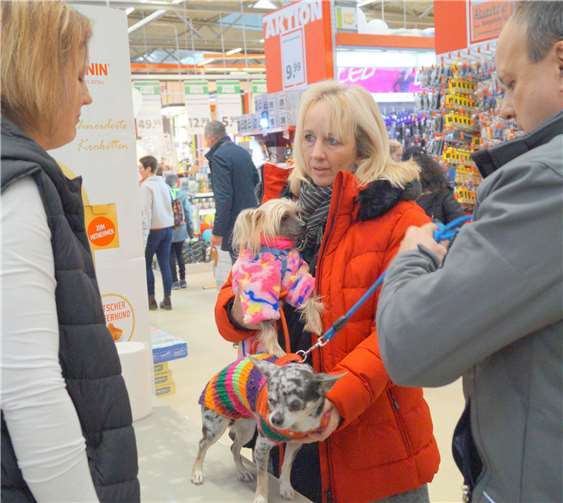 Sehr begehrt waren bei Hunde- und Katzenfreunden erstmals die hilfreichen Tipps einer Tierärztin.