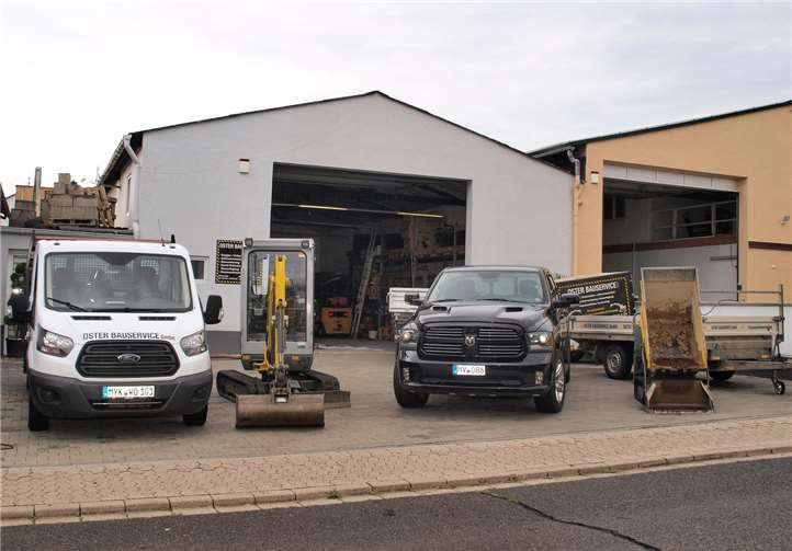 Sehr gut aufgestellt und mit einem umfangreichen Fahrzeug- und Maschinenpark präsentiert sich die Firma „Oster-Bauservice“ in Polch.