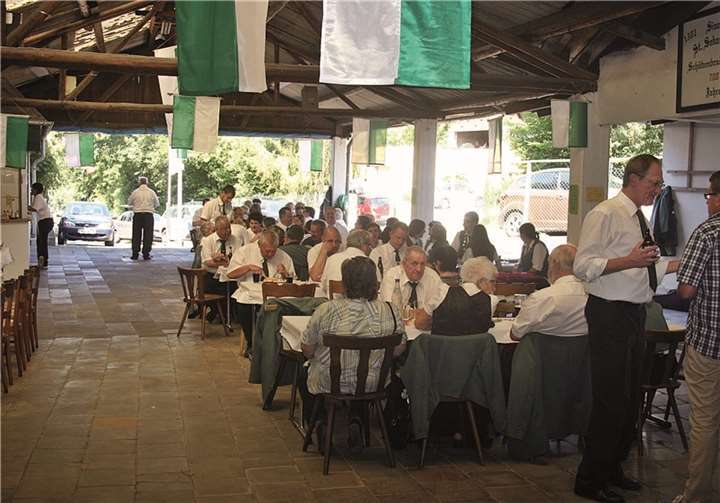 Sehr gut besucht war das diesjährige Schützenfest der St. Sebastianus Schützenbruderschaft Sinzig.