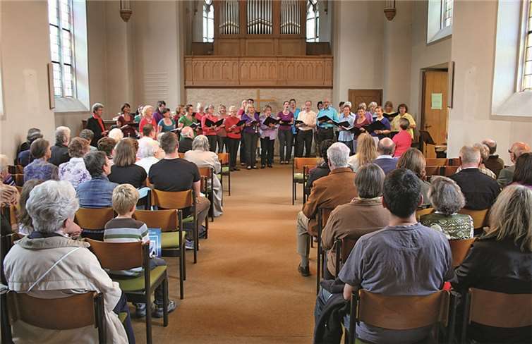 Sehr gut besucht war der Festgottesdienst in der Christuskirchen Bad Breisig.TER