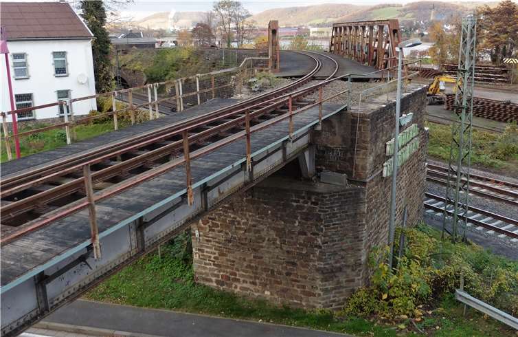Sehr wichtig für die FWG Brohltal ist auch die Sanierung des weiteren Schienenverlaufs im Hafenbereich. Foto: FWG Brohltal