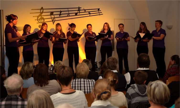 Sein Kommen zugesagt hat der „Frauenkammerchor Cosima“ aus Bad Ems. privat