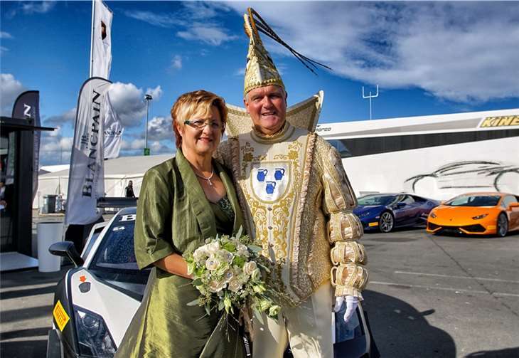 Seine Hoheit Prinz Joachim und Ihre Lieblichkeit Prinzessin Petra werden dem CAP-Markt einen Besuch abstatten.privat