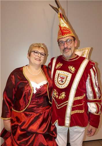 Seine Tollität Prinz Jürgen übernahm mit ihrer Lieblichkeit Prinzessin Astrid die KVM-Regentschaft 2023.