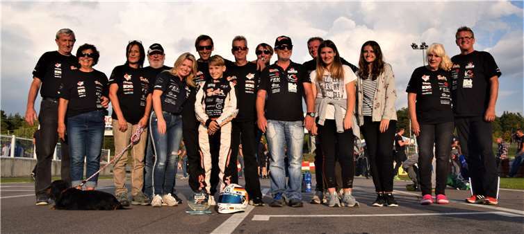 Seinen starken Fanclub im Rücken, schaffte Enrico es ganz weit nach vorn.Storm Photography