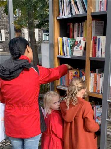 Seit 1000 Tagen gibt es den öffentlichen Bücherschrank in Mendig. Foto: Pro Mendig e.V.