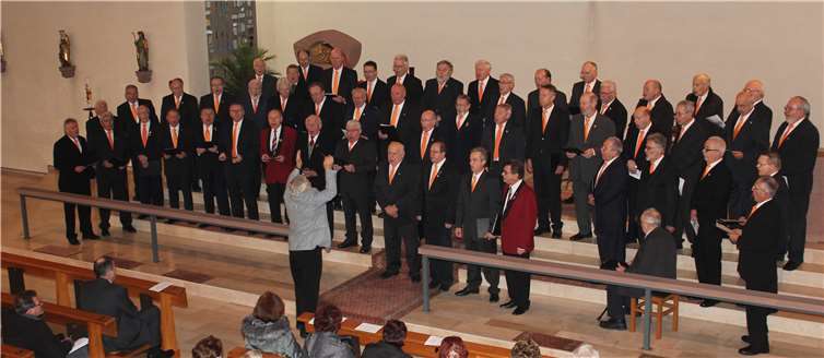 Seit 145 Jahren bereichert der MGV „Eintracht“ das kulturelle Leben in Hillscheid.privat