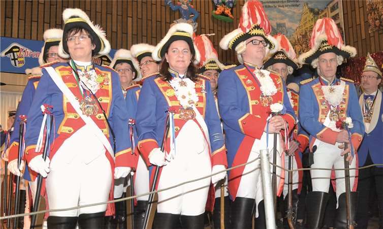 Seit 1977 heißt es „Frauenpower in der Ehrengarde“.
