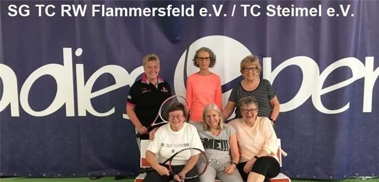 Seit 2016 besteht eine Spielgemeinschaft zwischen dem TC RW Flammersfeld und den Damen 50 des TC Steimel, die in der Medensaison in der B-Klasse aufschlagen werden. Die Heimspiele werden erstmals auf der Tennisanlage in STEIMEL ausgetragen! Mannschaftsführerin ist Rita Wildermann. Foto: Archiv SG Flammersfeld/Steimel