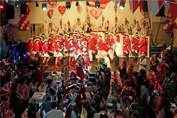 Seit 24 Jahren kommt die Brohler Prinzengarde nach Adenau