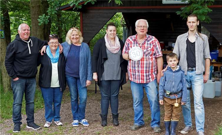 Seit 30 Jahren fährt Friedrich Rätz mit Familie und Freunden auf die Müdener Hütte.privat