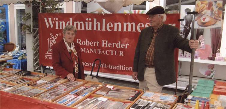 Seit 55 Jahren mit dabei – „Windmühlenmesser“ aus Solingen. Foto: privat