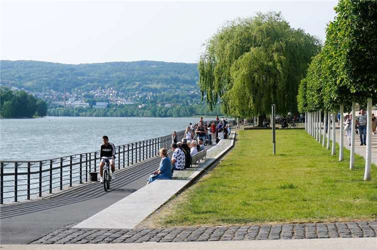 Seit Jahren gibt es keine Schifffahrt mehr in Neuwied. Ab Herbst/Winter legen erstmalig Flusskreuzfahrtschiffe an.  Fotos: FF