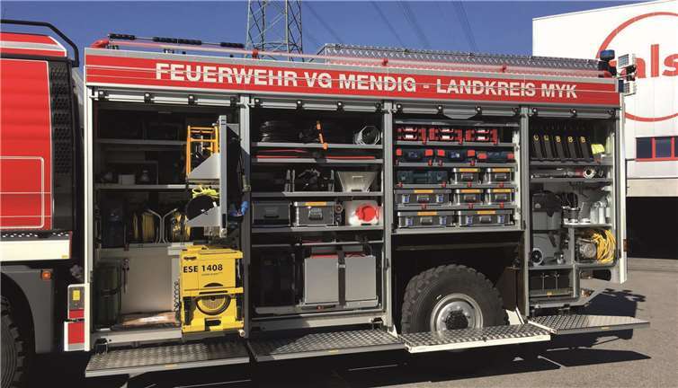Seit Mitte November ist die VG Mendig im Besitz eines neuen, hochkarätigen Rüstfahrzeuges.