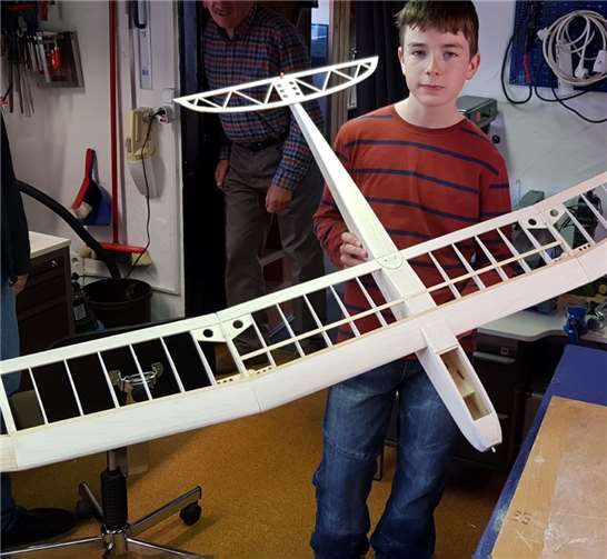 Seit November haben die Jugendlichen an ihren Modellen gebaut. Foto: privat