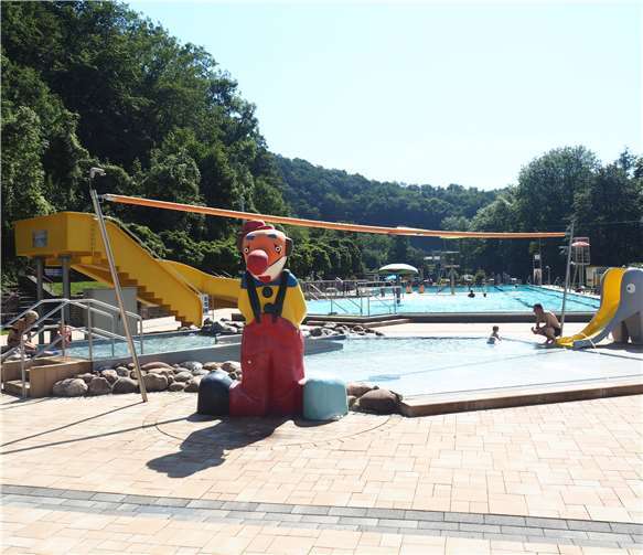 Seit dem 3. Juni ist das Freibad Sayn wieder geöffnet.Quelle: Stadt Bendorf