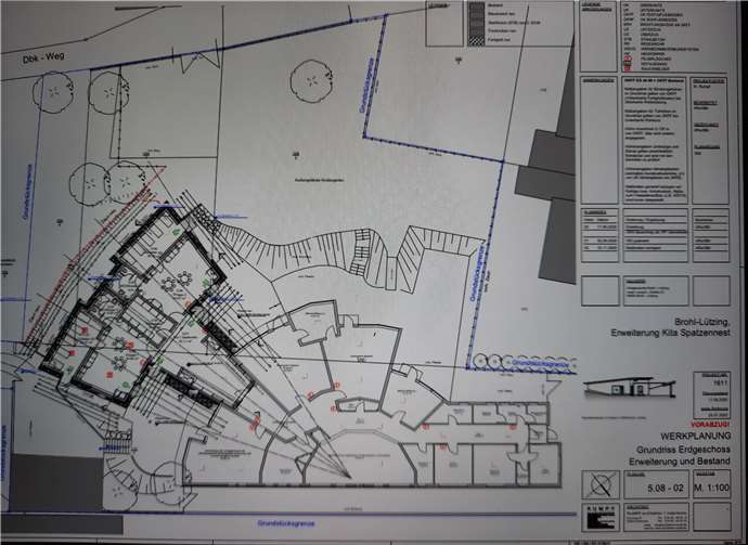 Seit einigen Jahren beschäftigen sich Rat und Ausschüsse der Doppelgemeinde mit der Erweiterung des Kindergartens „Spatzennest“. Fotos: HE