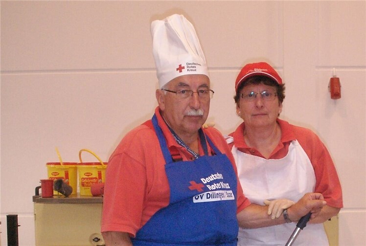 Seit mittlerweile fünf Jahrzehnten leitet Bernd Schricker das Verpflegungsteam des Ortsvereins. Foto: privat