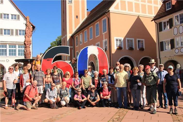 Seit nunmehr 20 Jahren treffen sich die Wanderer in Frankreich oder Deutschland, um gemeinsam eine Woche zu wandern.Foto: Claudia Kleinfeld