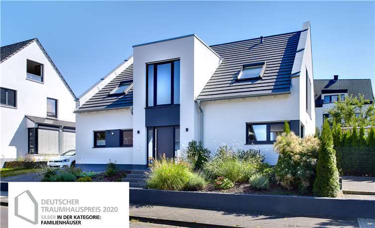 Seit vielen Jahren überzeugen die Familienhäuser von Kern-Haus die Jury des Deutschen Traumhauspreises. Foto: Kern-Haus