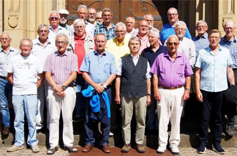 Seit zehn Jahren gemeinsam unterwegs: die Mitglieder der Männerwallfahrtsgruppe. Foto: privat