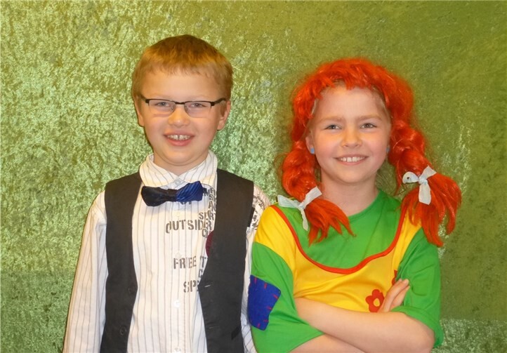 Selbst Pipi Langstrumpf lernte im Rahmen der Projekttage das richtige Benehmen.