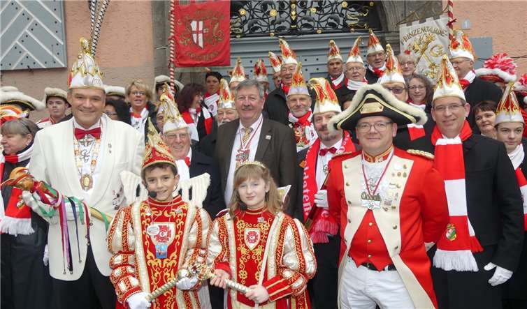 Selbst der alljährliche Sturm der närrischen CKG-Schwadron auf das Cochemer Rathaus fiel heuer der Pandemie zum Opfer.